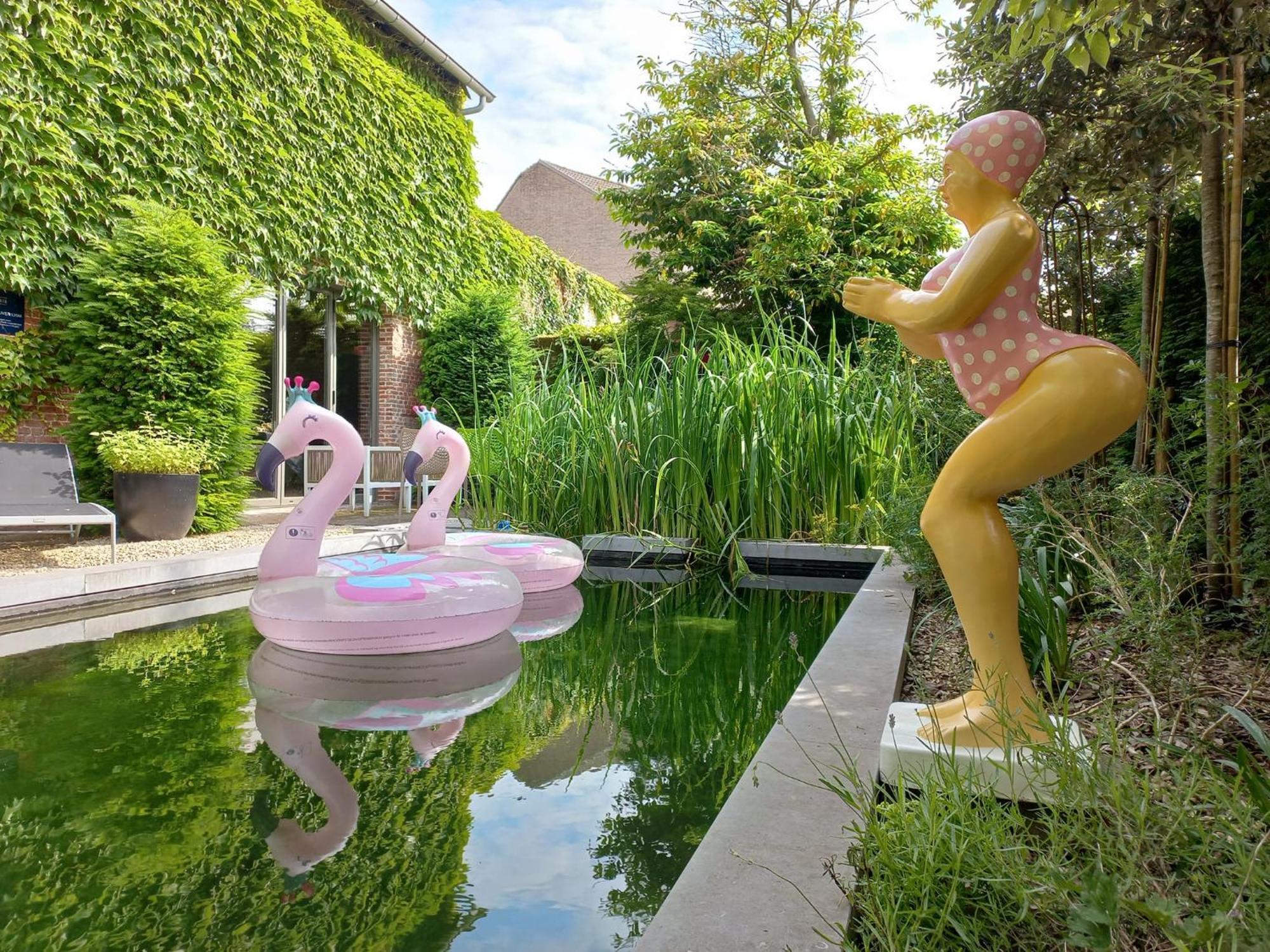 B&B La Corderie Hamme Bagian luar foto
